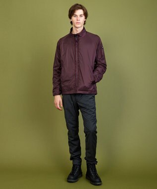 JOSEPH ABBOUD MOUNTAIN 【軽量/保温/ポケッタブル】 ＮＹリップワッシャー ブルゾン ワイン系