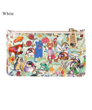 tsumori chisato CARRY 森のどうぶつたち フラグメントケース　マルチケース　【キャッシュレスに最適】