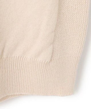 J.PRESS MEN リジットカシミア クルーネックニット アイボリー系