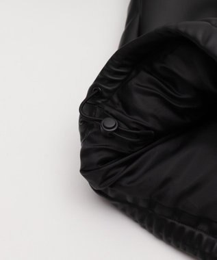 WEGO 【ユニセックス着用ITEM】PUパファーブルゾン ブラック