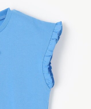 組曲 KIDS 【110-140㎝】夏休みの絵日記 Tシャツ シーブルー系