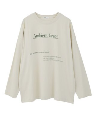 CRAFT STANDARD BOUTIQUE プリントロンＴｅｅ Light Beige