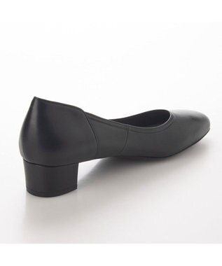 Riz raffinee <Riz raffinee>【3E】ローヒールスクエアトゥパンプス ブラック