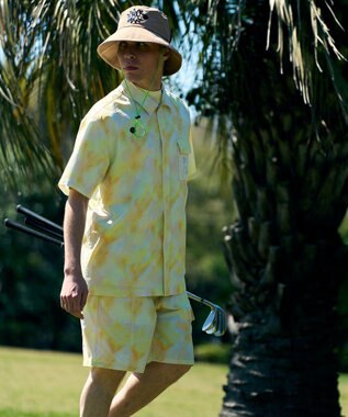 PW CIRCULUS 【手洗い洗濯可 / 小さくたためる】【UNISEX】NEW！ポケッタブルバケットハット  ゴルフ ベージュ系