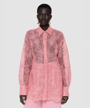 JOSEPH コードレース クロシェ　ブラウス