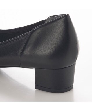 Riz raffinee <Riz raffinee>【3E】ローヒールスクエアトゥパンプス ブラック