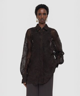 JOSEPH コードレース クロシェ　ブラウス