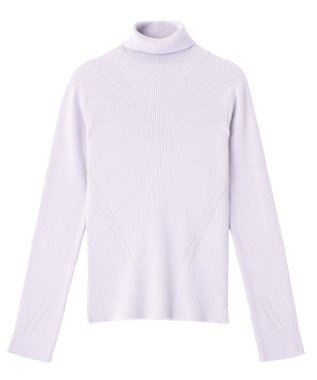 CRAFT STANDARD BOUTIQUE リブタートルニットプルオーバー Light Purple