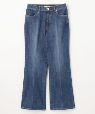 ANY 【洗濯機可/ストレッチ】デニムフレアパンツ インディゴ