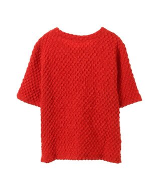 Green Parks ポコポコ５分袖プルオーバー Red