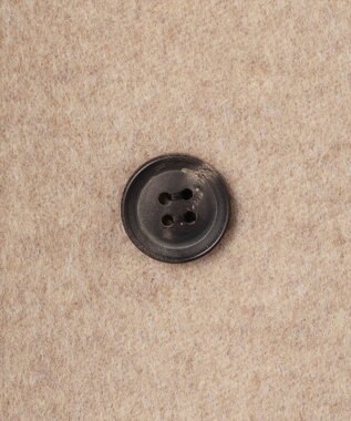 BEIGE， 【VERY NaVY12月号掲載】LABBOCK / ウール混ラグランステンカラーコート Taupe