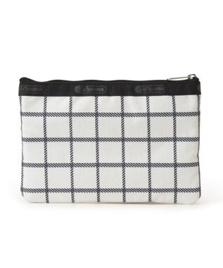 LeSportsac 3ZIP COSMETIC/モノクラスチェック モノクラスチェック