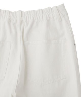 YECCA VECCA 綿麻バギーツイルパンツ Off White