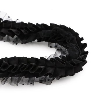 PET PARADISE cherircouture ツイード リボンリード 《ブラック》 ４Ｓ～３Ｓ ブラック