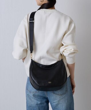 russet 2WAYショルダーバッグ【ソフトレザー】(CE-1447) Black