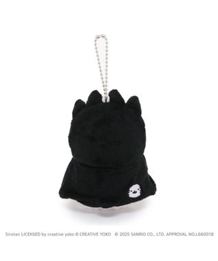 Mother garden しろたん ぬいぐるみキーホルダー バッドばつ丸 【しろたん×はぴだんぶい】 バッドばつ丸