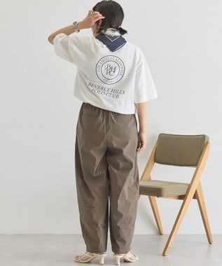 AMERICAN HOLIC 【BEVERLY HILLS POLO CLUB】バックプリントTシャツ Off White