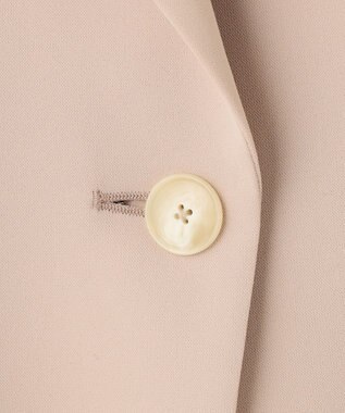 自由区 【XSサイズ～/洗える】ダブルフェイススーティング テーラードジャケット ピンク系