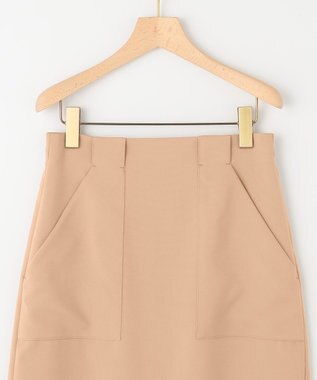 組曲 【WEB限定】オシャクロスタイト スカート ベージュ系