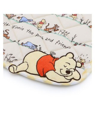 PET PARADISE ディズニー くまのプーさん クールマット 《のんびり柄》S イエロー