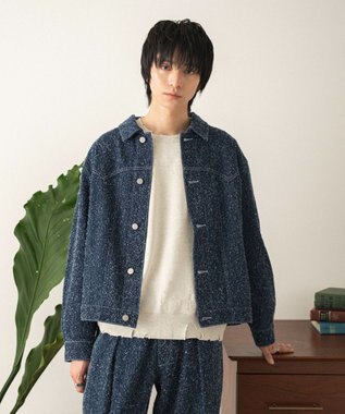 WEGO ネップデニムジャケット