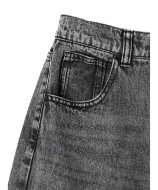 Green Parks ・ＥＬＥＮＣＡＲＥ　ＤＵＥ　デニムカーブパンツ Gray Mixture