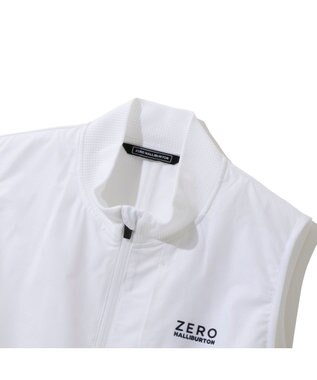 ZERO HALLIBURTON クールドッツ カモフラージュ ベスト ZHG-A4S10B 82823 ゴルフウェア ホワイト