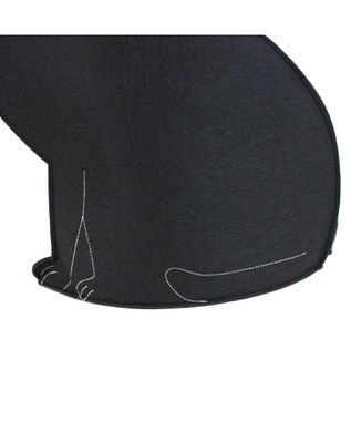 ROOTOTE 3621【ネコトート】EU.デリ.オスワリネコ-B 04：クロ