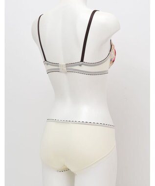 Wing WEB限定　ブラ＆ショーツセット　3/4カップブラ　ウイング／ワコール　CB3710 ベージュ