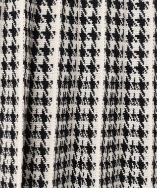 ANY KIDS しあわせタッチ ニット スカート 千鳥格子柄