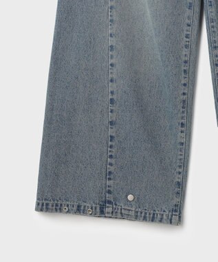 GRACE CONTINENTAL ラップ2wayデニムパンツ ブルー