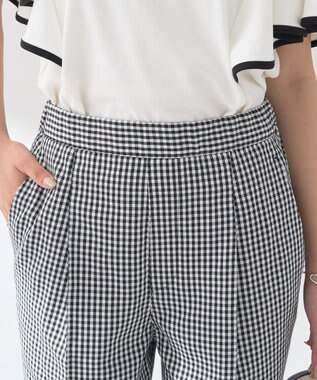 earth music&ecology 接触冷感テーパードパンツ Check