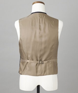 GOTAIRIKU シワになりにくい【御幸毛織/みゆきけおり】Superior160s 3ピーススーツ（ネイビー） ネイビー系