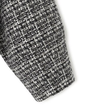 23区 【VERYコラボ 】ファンシーツイード ジャケット ブラック×ホワイト