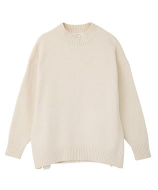 AMERICAN HOLIC サイドスリットハイネックニットプルオーバー Ivory