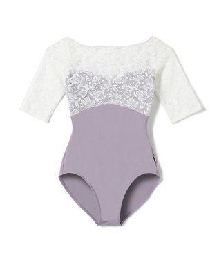 Chacott ◎【Nela ライン】ハーフスリーブレオタード