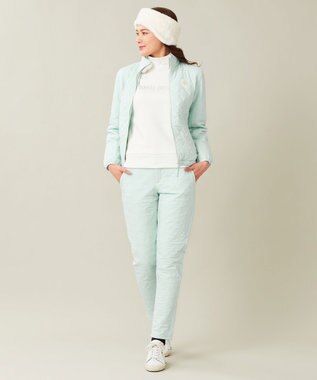 23区GOLF 【WOMEN】中綿ベーシックパンツ スカイブルー系