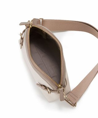 TOPKAPI 【Breath TOPKAPI】SCOTCH GRAIN スコッチグレイン ベルトデザイン ショルダーバッグ クリーム