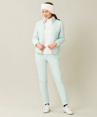 23区GOLF 【WOMEN】中綿ベーシックパンツ スカイブルー系