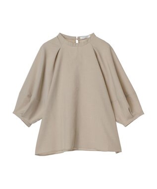 Green Parks 接触冷感　ラグランスリーブブラウス Light Beige