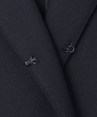 ANY SIS L 【UVカット・接触冷感・吸水速乾】スマートビューティストレッチ ペプラムショート ジャケット ネイビー系