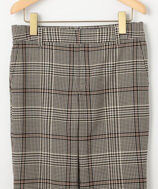 組曲 【WEB限定】T/Rツイルストレッチ テーパードパンツ ベージュ系3