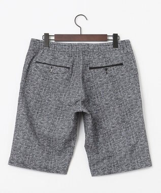 JOSEPH ABBOUD 【イージーケア】ウエストも伸びる！ライトウェーブ ハーフパンツ グレー系