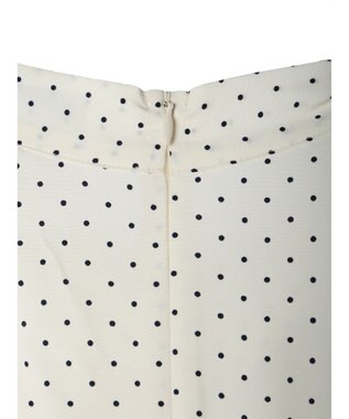 earth music&ecology ハイウエスト切り替えドッキングフレアワンピース Dot