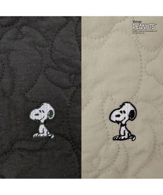 ROOTOTE 8415【スヌーピー】IP.トール2ウェイ.キルト.ピーナッツ-9X 01：ブラック