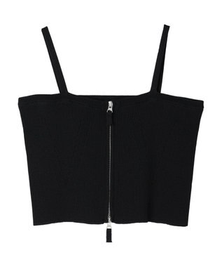 Green Parks ■ＥＳＣＡＲ　２ｗａｙ　ｗーｚｉｐ　ニットキャミ Black