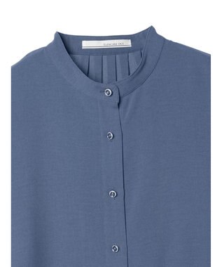 Green Parks ・ＥＬＥＮＣＡＲＥ　ＤＵＥ　バックプリーツブラウス Blue