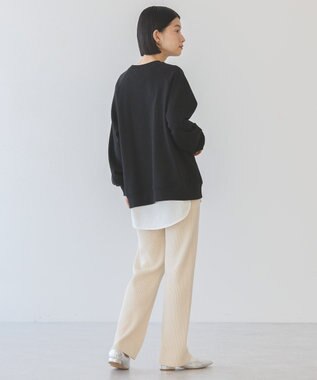 AMERICAN HOLIC リブニットパンツ Ivory