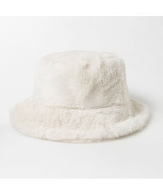 UNBILLION カシュネ cache nez / フェイクファーバケットハット アイボリー