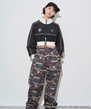 WEGO 別注NBAショートトラックジャケット ブラック